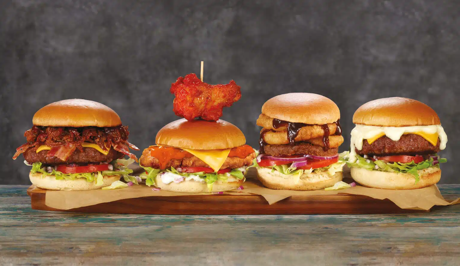 Gourmet Burger Club at The Half Moon Inn